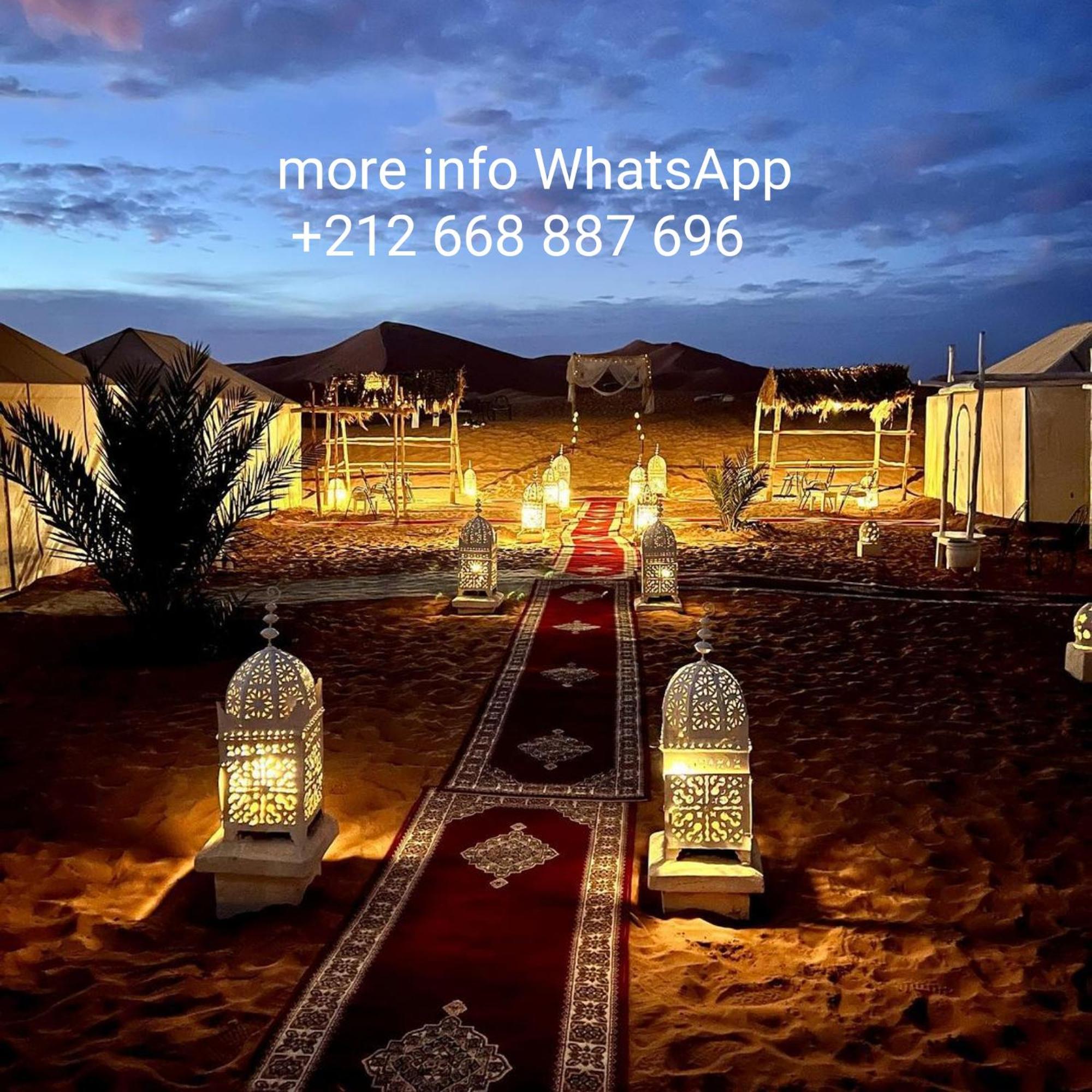 Ahlam Luxury Camp Otel Merzouga Dış mekan fotoğraf